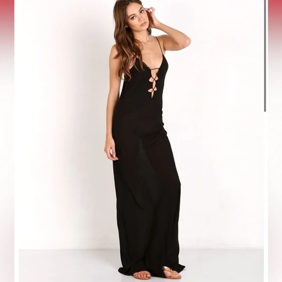 Acacia Swimwear Black brawa dress - Picture 2 of 8